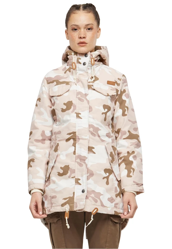Brandit Women Marsh Lake Parka, color: candy camo, size: L - Image 1