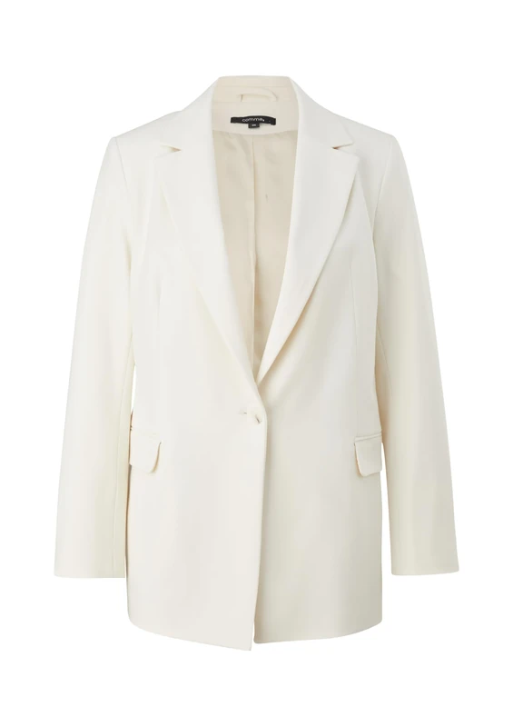 comma Women's 60.2.61.15.152.2132859 Blazer, Cream 0700, 20