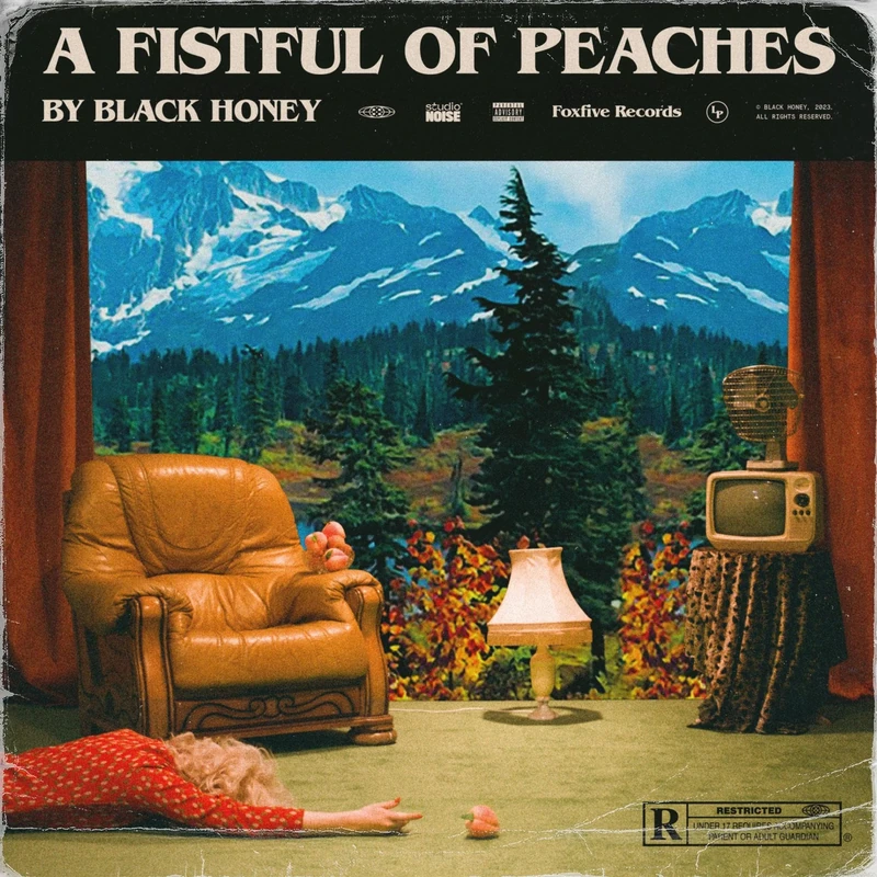 Foxfive Records Black Honey - A Fistful of Peaches Vinyl - Image 1