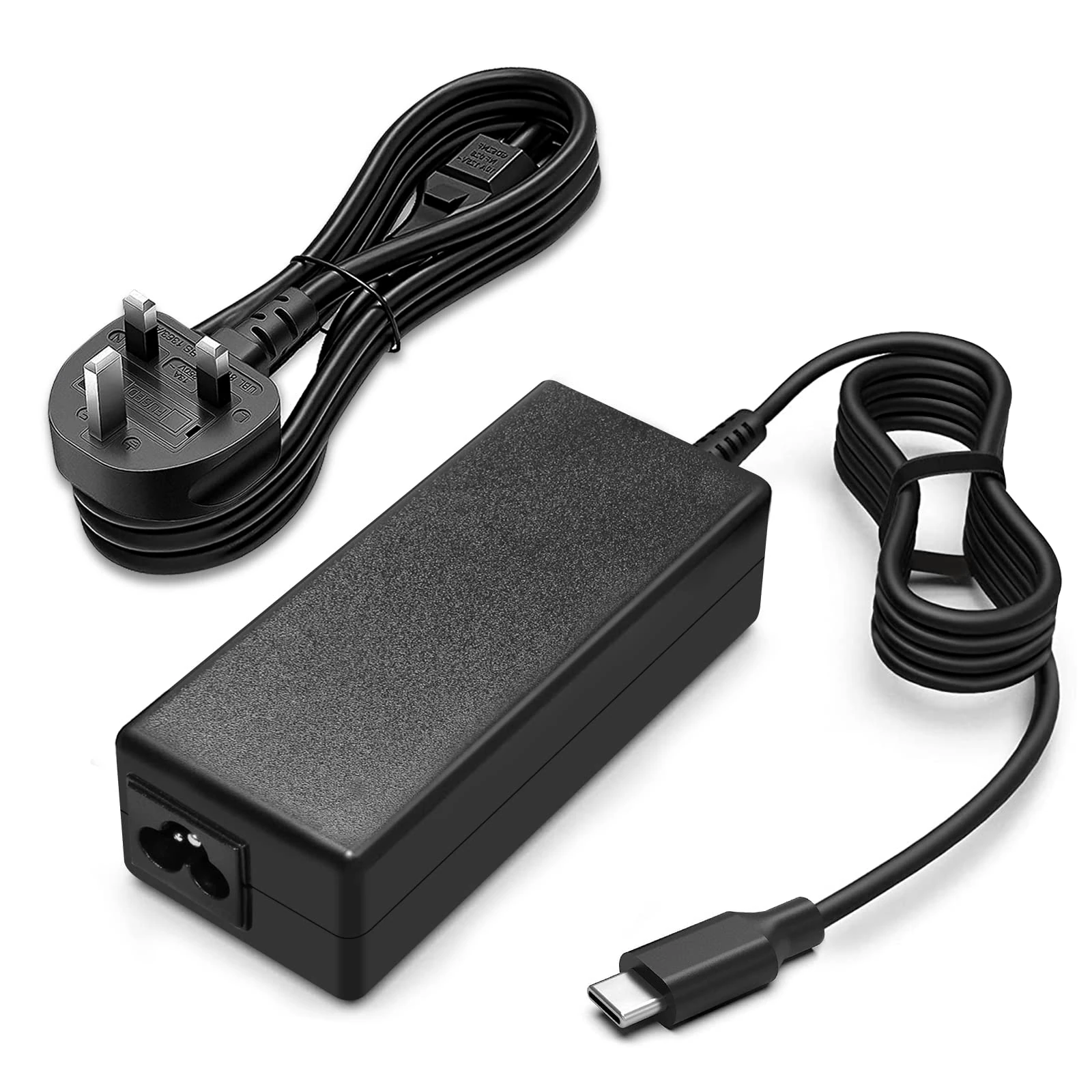 Zosam 45W USB C Laptop Charger Compatible with HP, Dell, Lenovo, Acer, Asus, Samsung, Google, USB Type-C Power Adapter