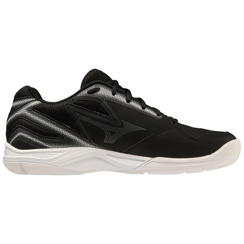 Mizuno Unisex Break Shot 4 CS Tennis, Black/White/HarborMist, 9.5 UK