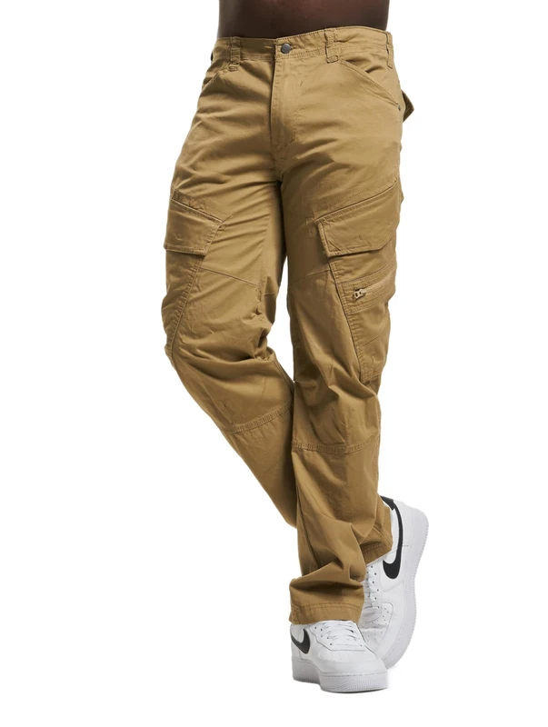 Brandit Adven Slim Fit Pants, color: camel, size: L