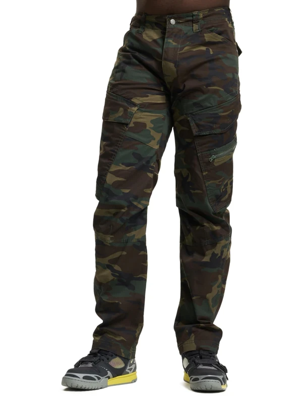 Brandit Adven Slim Fit Pants, color: woodland, size: XL