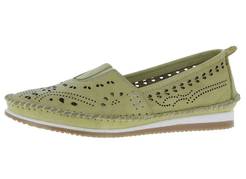Andrea Conti Women's Slippers Loafer, Citrus, 3.5 UK