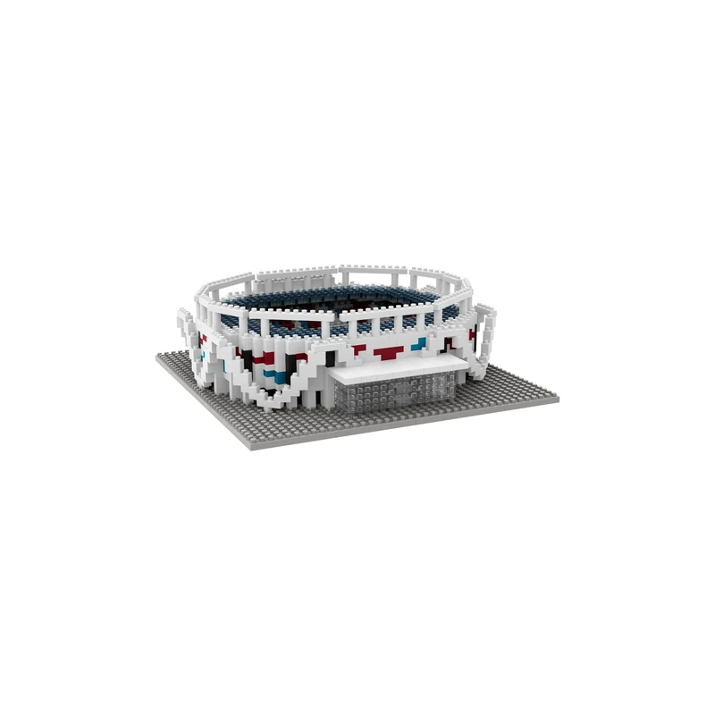 FOCO Officially Licensed West Ham United FC London Stadium 3D Bricks Mini BRXLZ Football Stadium Construction Set - Premier League Model - 1,063 Pieces - Ages 12+ - Sports Merchandise