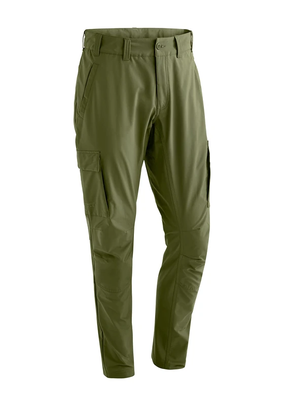 Maier Sports Men's Fenit M Cargo Trousers, Green, 48 (EU) - Image 1