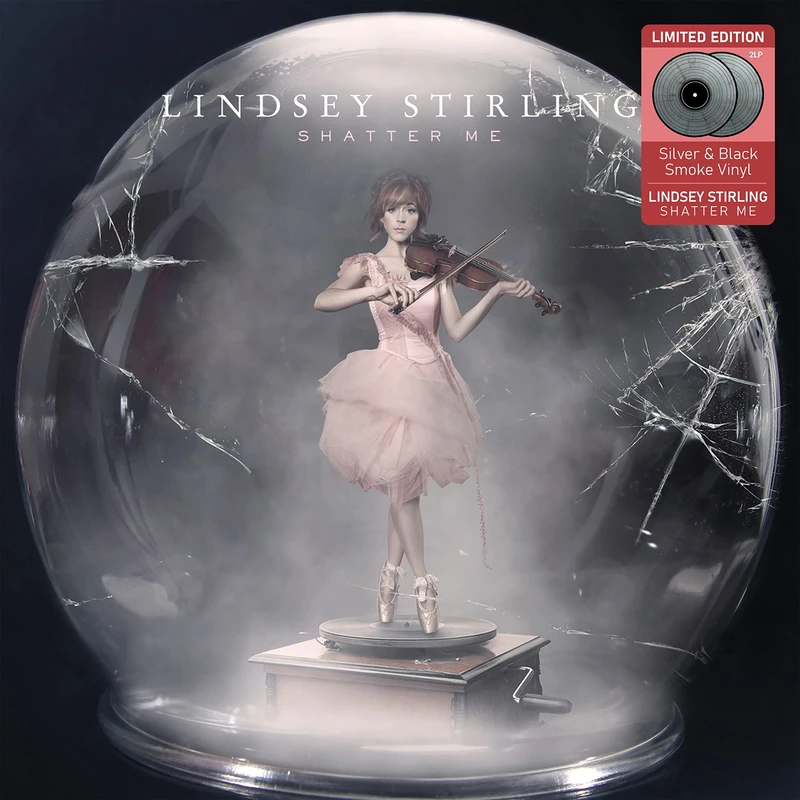 Shatter Me - Silver And Black [VINYL] - Image 1
