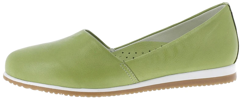 Andrea Conti Women's Slippers Loafer, Kiwi, 4 UK