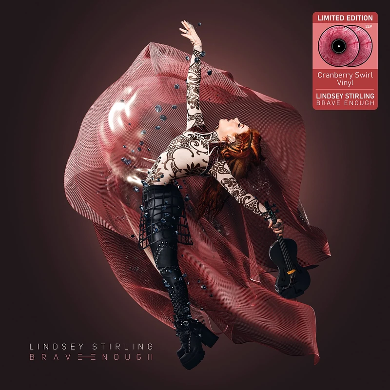 Brave Enough- Cranberry Swirl [VINYL] - Image 1