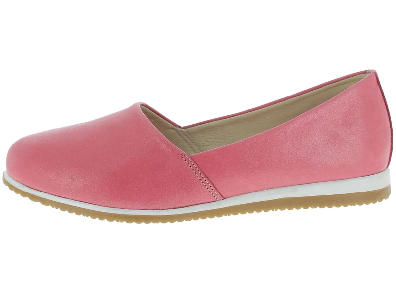 Andrea Conti Women's Slippers Loafer, red, 3.5 UK