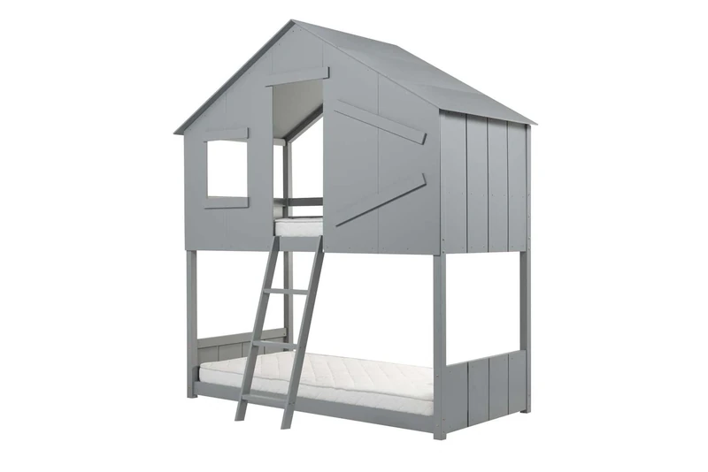 Birlea Safari Bunk Bed Grey