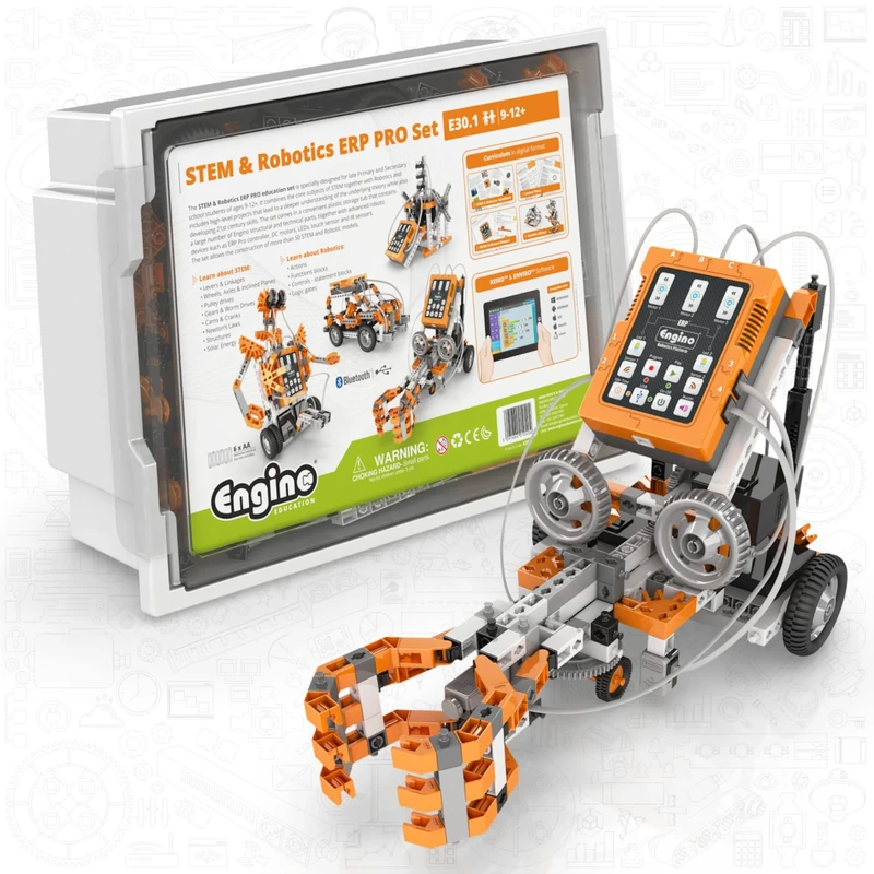Engino Stem & Robotics Pro Set with Rechargeable Battery