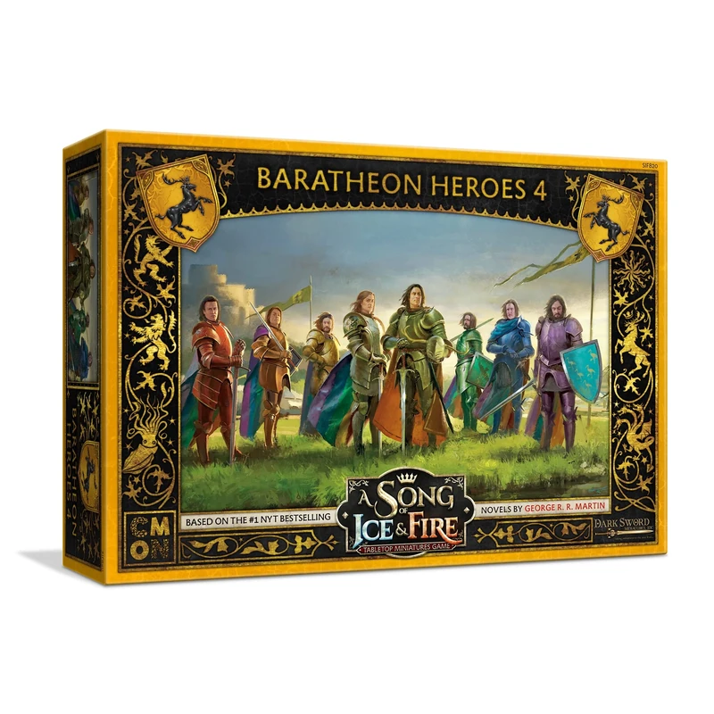 A Song Of Ice & Fire Tabletop Miniatures Game Baratheon Heroes 4