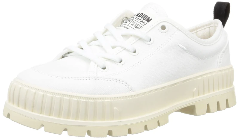 Palladium Mixed PALLASHOCK LO ORG 2 Sneaker, Star White