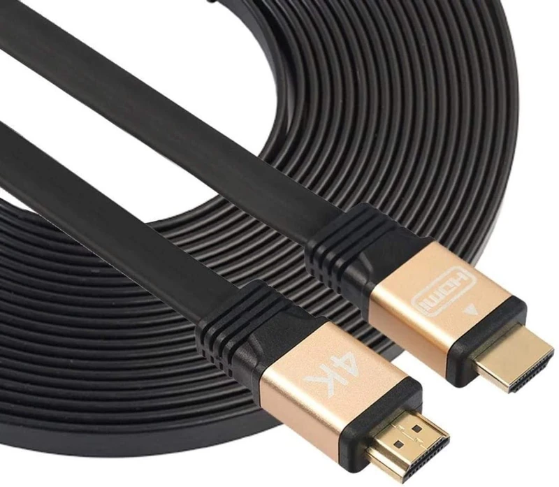 XCC HDMI 2.0 Flat Cable - 4K Ultra-HD Data Cable (3m)