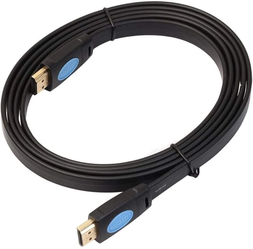 XCC HDIM Cable Version 2.0 Supports 3D 4K*2K Resolution Flat HDMI Computer TV Set-top Box HD Cable (Size : 10m)