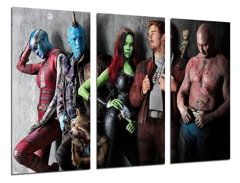 DKORARTE Modern Photo Picture Video Game, Guardians of the Galaxy, Marvel, 97 x 62 cm, Ref 27346