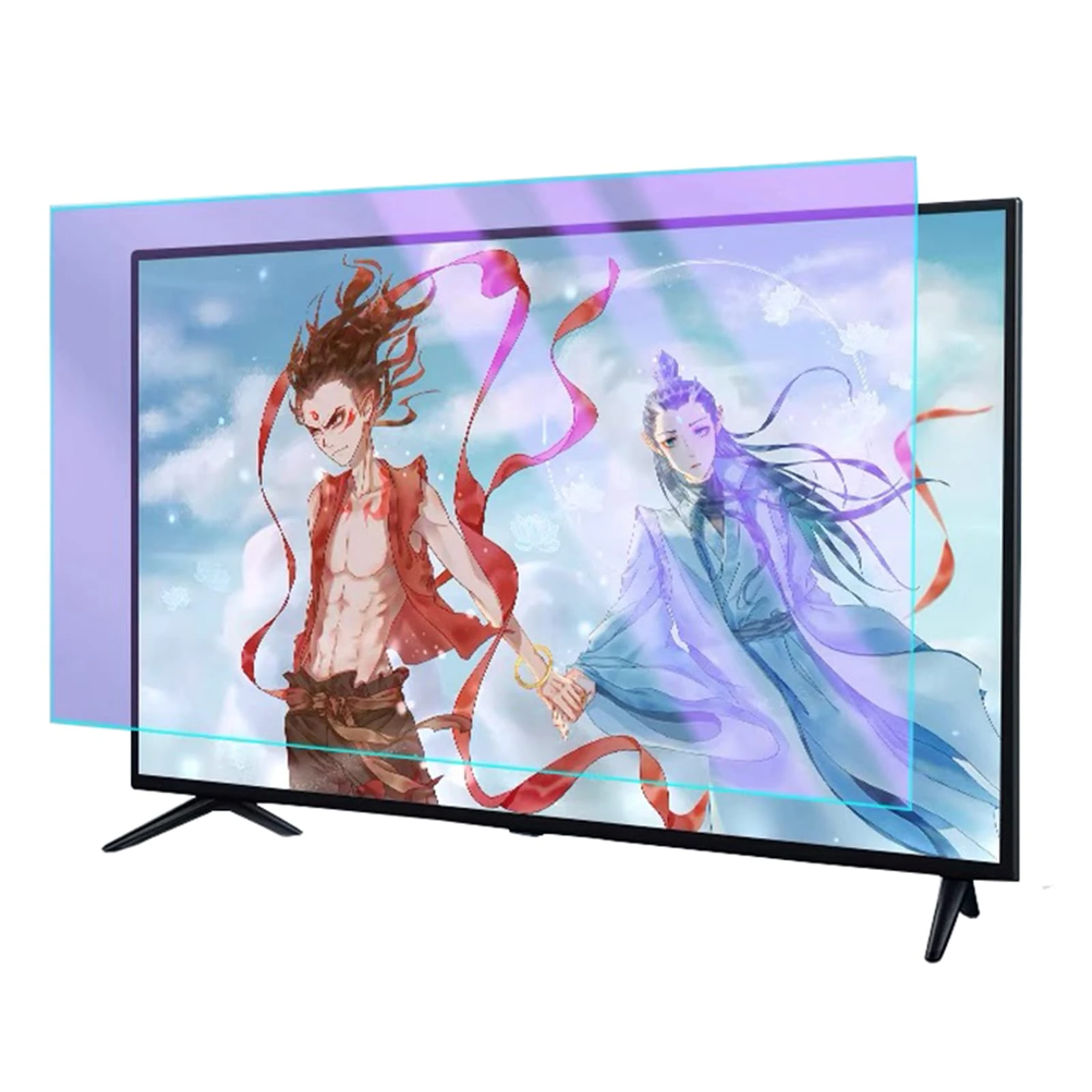 Household Anti-Glare TV Screen Protectors, Blocking Blue Light from 380 to 495Nm, Anti- UV Screen Protector Filter, for LCD, LED, 4K OLED & QLED HDTV,65in(1429x804mm)