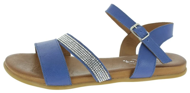Andrea Conti Women's Sandals, cobalt, 5 UK - Image 1