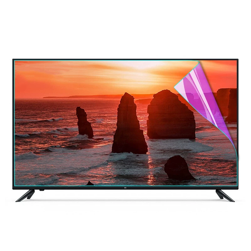Household TV Screen Protector, Anti Blue Light/Anti Glare Relieve Screen Filter Relieve Eye Fatigue Ultra-Clear for LCD LED OLED & QLED 4K HDTV, 50-65 Inch,55inch