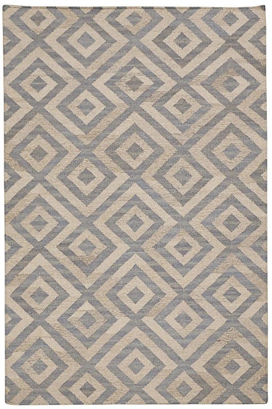 Bakero Luisa Light Blue/Natural 155x240cm - Image 1