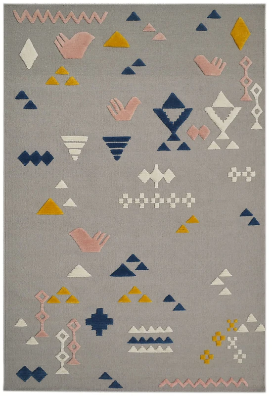 Bakero Mexico D37B Grey 160 x 230cm