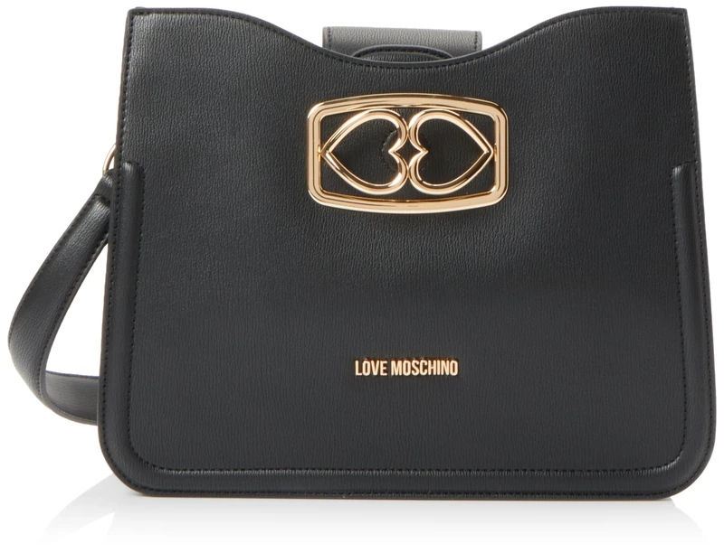 Love Moschino Women's JC4040PP1H Shoulder Bag, Nero, One Size