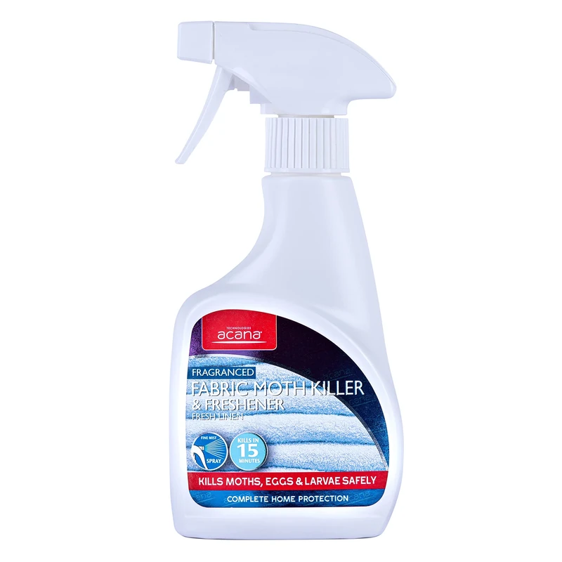 Acana Moth Killer & Freshener - Fresh Linen 275ml Spray