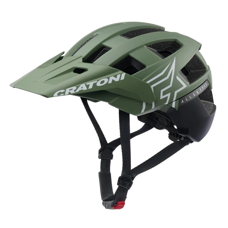 Cratoni Unisex - Adult Allset Pro Helmets, Khaki/Black Matt, L