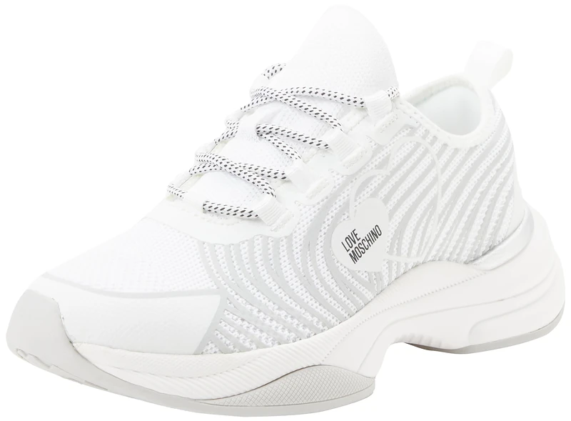 Love Moschino Ja15315g1hizx10a, Women's Sneakers, White, 5 UK