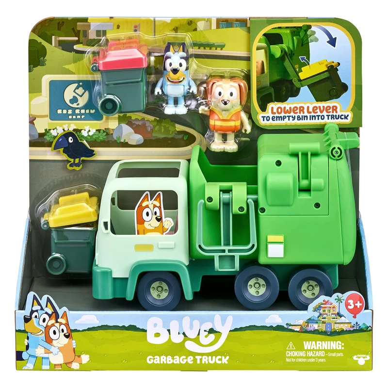 MOOSE Bluey - Blueys Garbage Truck - (90123), Multi-colord