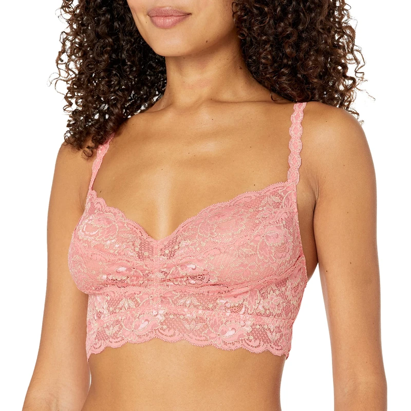 Cosabella Women's Say Never Metallics Sweetie Bralette Bra, Rampur Sunset, S