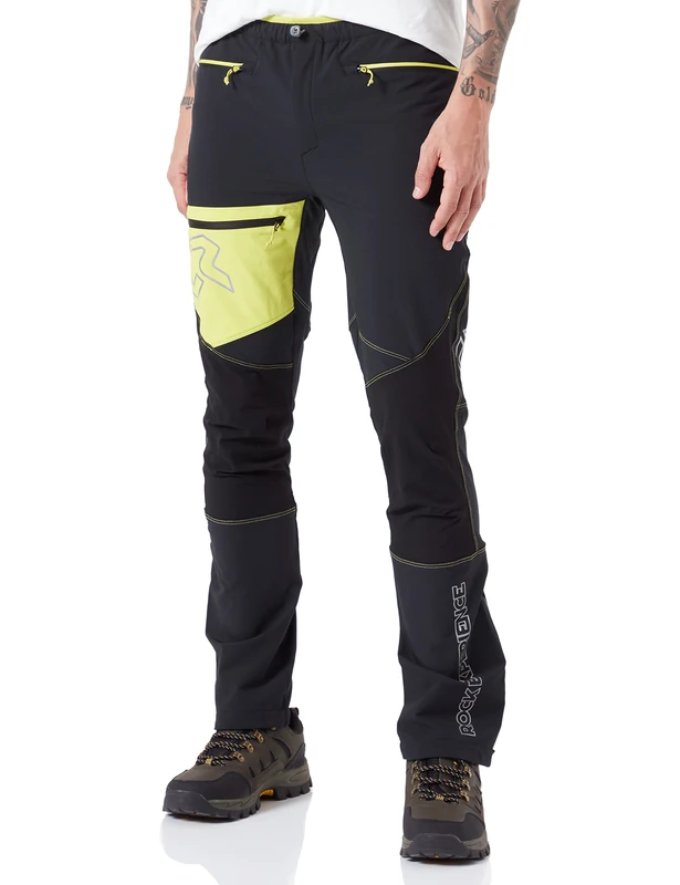 ROCK EXPERIENCE Men's Cape Wild Pants, 0208 Caviar+1809 Sulphur Spring, M
