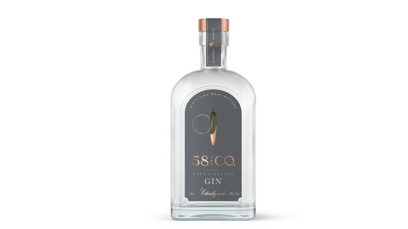 58 & Co Navy Strength Gin 70cl