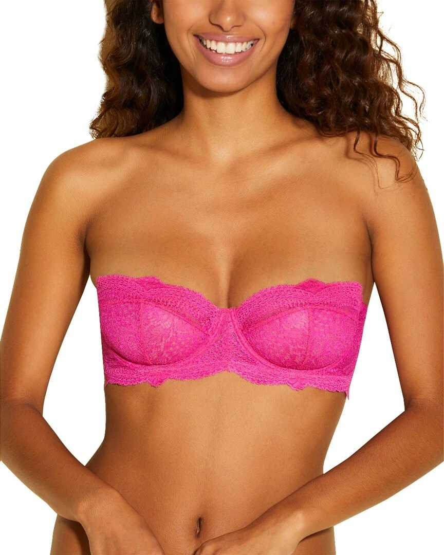 Cosabella Women's Forte Strapless Bra, Lipstick, 32C