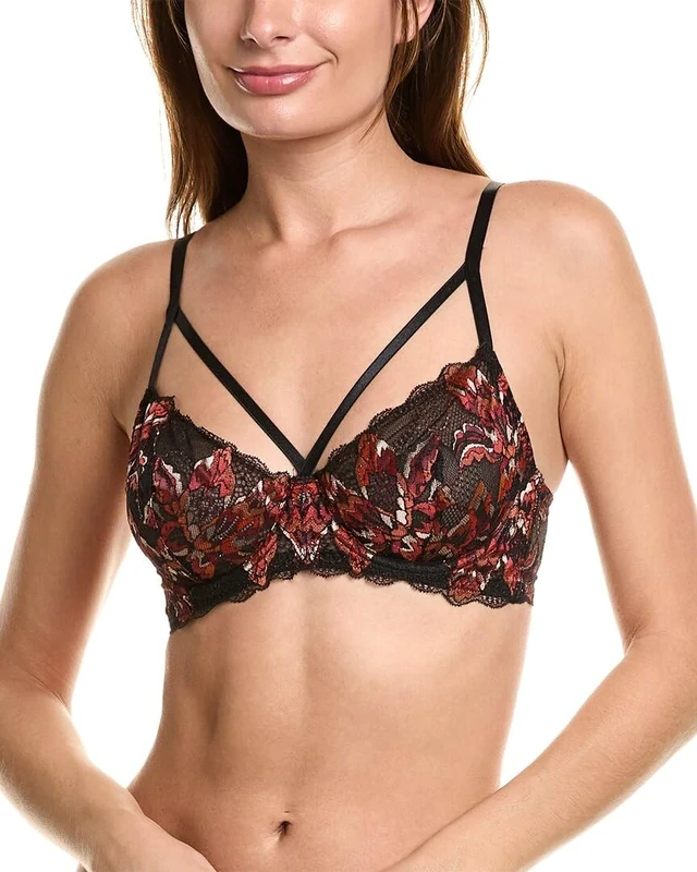 Cosabella Women's Paradiso Underwire Demi Bra, Lady in Red, 32C