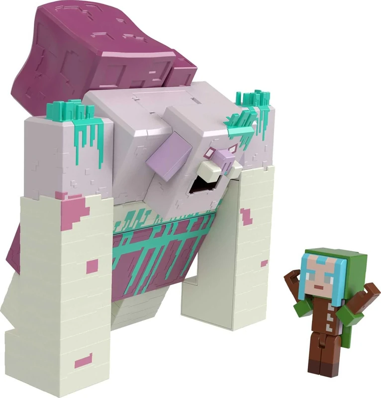 Minecraft Toys, Legends Devourer Action Figure, 1 Ranger Action Figure & 2 Accessories, Collectible Gift Set, HNC08