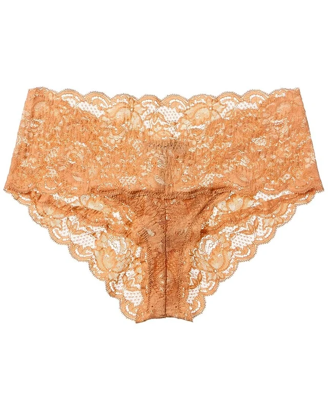 Cosabella Women's Never Say Never Low Rise Hotpants, Light Copper, S-M