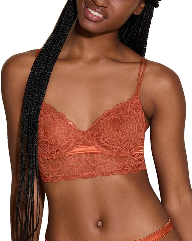 Cosabella Women's Khana Longline Underwire Bra, Opaque, Sahara, 34B