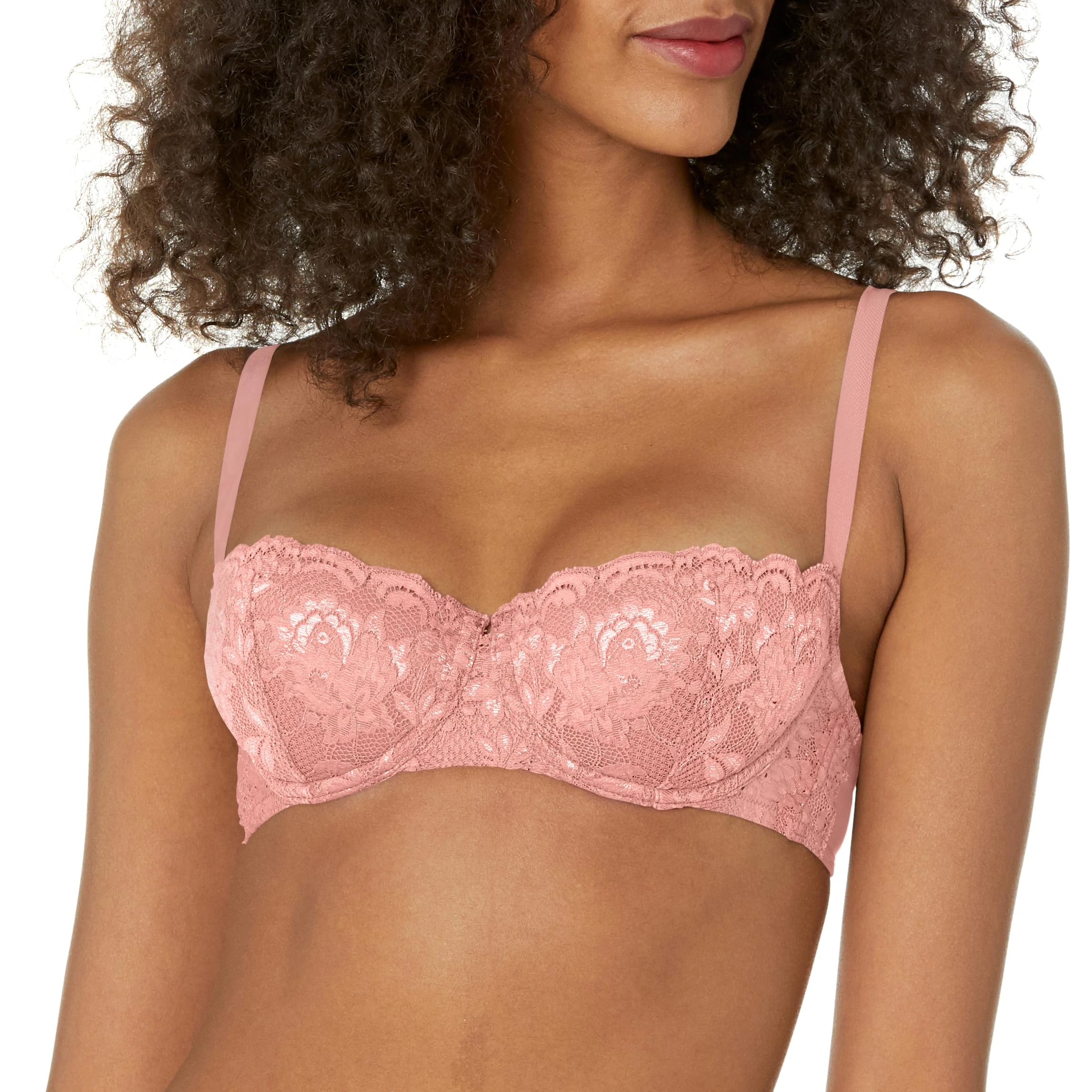 Cosabella Women's Never Say Never Push Up Bra, Jaipur Pink, 36B