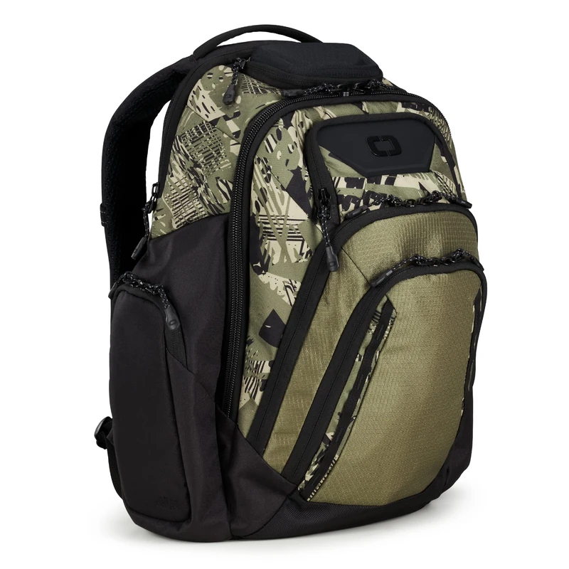 OGIO Gambit Pro Backpack Woodcut Polka - Image 1