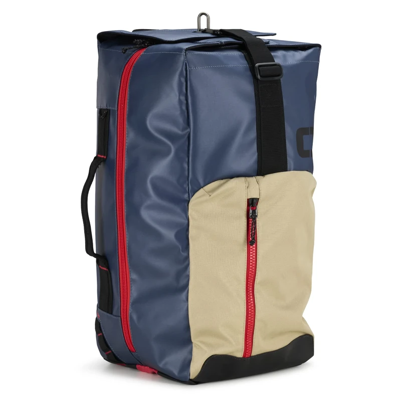 OGIO Utility Duffel 40L Tan Blue Steel