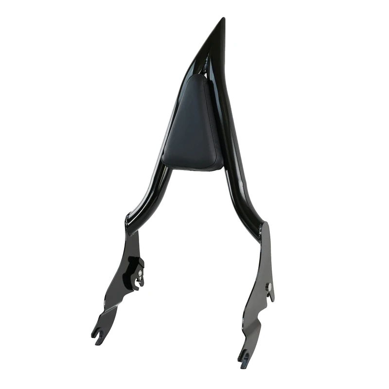 YHMOTO Detachable Sissy Bar Passenger Backrest 22" Inch Rear Pad Fit for Harley Touring Models 2009-2022 Road King Ultra CVO Limited Street Glide Road Glide Electra Glide (Black)