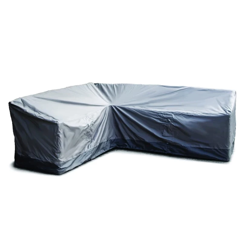 Quality Garden Furniture Covers, Fits L shaped corner sofa Right Hand Side 260 Cm Length. Cover dimensions 260 Cm Length x 75 Cm Width x 90 Cm Height