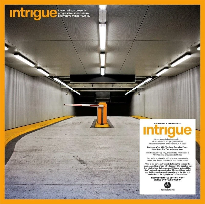 Steven Wilson Presents: Intrigue - Progressive Sounds In UK Alternative Music 1979–89 (Signed Edition) [VINYL]
