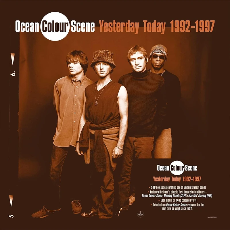 Ocean Colour Scene: Yesterday Today 1992 - 1997 (140g Blue, Orange & Red Vinyl) [VINYL]