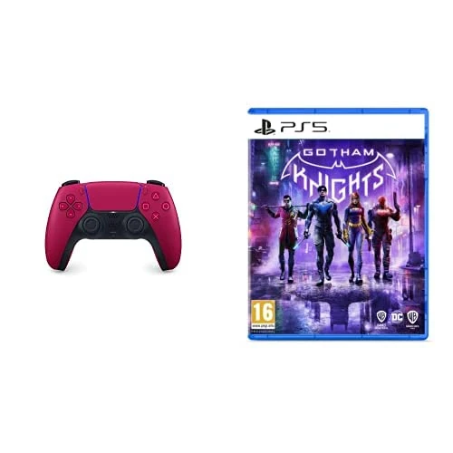 DualSense Cosmic Red Wireless Controller + Gotham Knights (PS5)