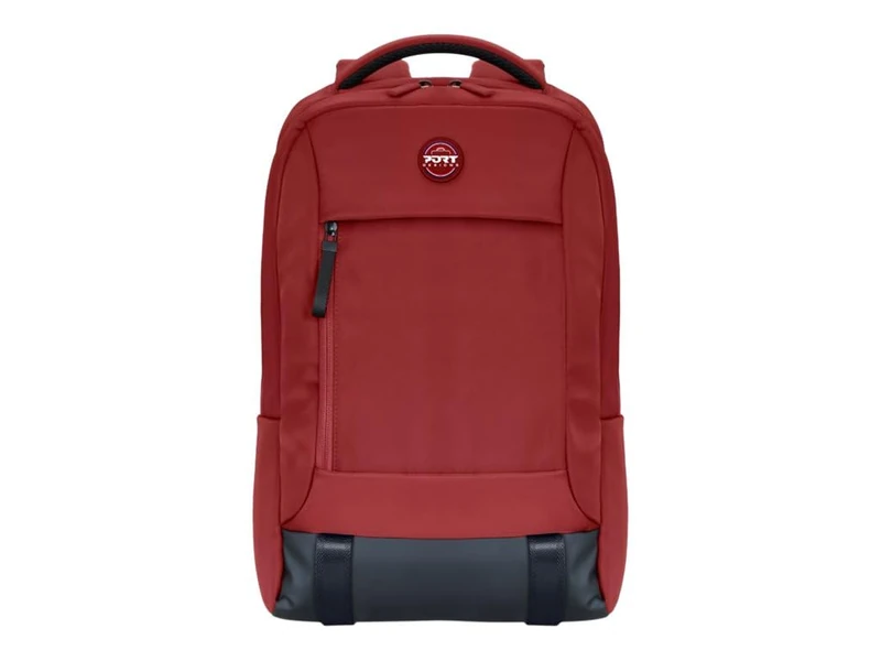 Port Designs Unisex Torino II Notebook Backpack (Pack of 1), red, standard size, Rucksack