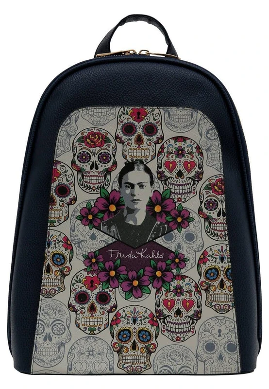 DOGO Vegan Tidy Bag - Remembrance of Frida Kahlo Women's Backpack, multicoloured, One size - Image 1