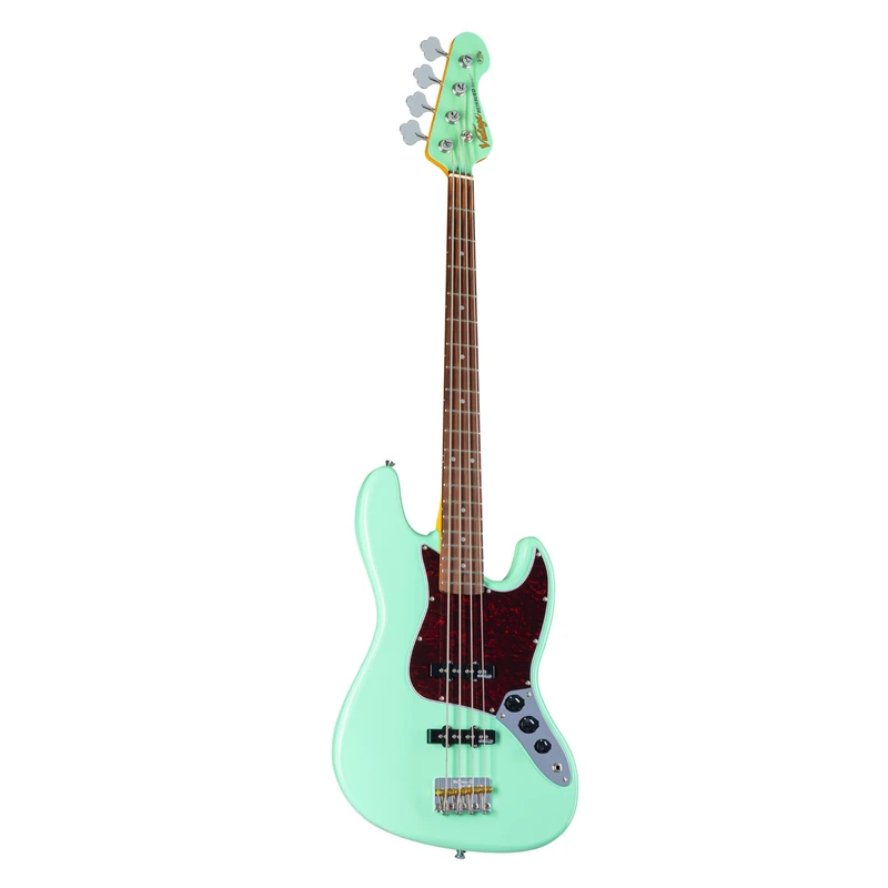 VINTAGE VJ74 BASS - VENTURA GREEN